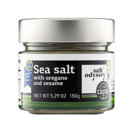 Sea Salt with Oregano & Sesame